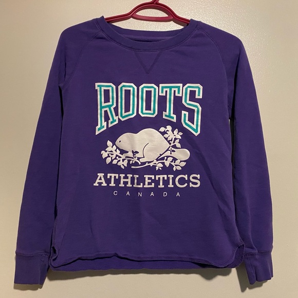 ROOTS PURPLE PULLOVER SWEATER - Picture 3 of 8